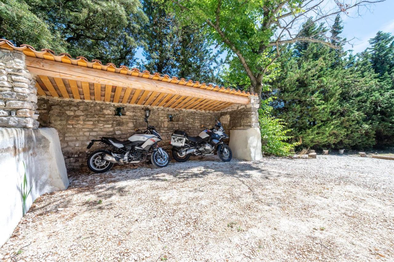 Maison d'Hôtes Les Caroubiers Montségur-sur-Lauzon Exterior foto